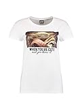 Hailys T-Shirt Mandalorian mit Baby Yoda in weiß Größe M