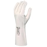 Delta Plus VE820BC06 Nitril Handschuh, Nitrex, Weiß, 06, 120 Stück