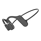 Trekz Titanium Knochenschall Kopfhörer, Kabellosem Bluetooth Air Open Ear Sport Bone Conduction-Kopfhörer mit Mikrofon - zum Radfahren, Laufen, Fahren, Gy