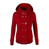 WWricotta Damen ÜBergangsjacke Steppjacke Mit Kapuze ÜBergang Jacken Herbst Bomberjacke Stehkragen Kapuzenjacke Leichte Outdoor Puffer Jacket Gepolstert Daunenjack