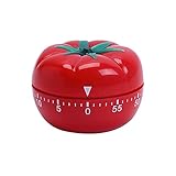 1-60 Minuten Timer Pomodoro Mechanischer Countdown-Timer Mini-Timer Kurzzeitmesser KüChentimer Manuell KüChen Zeituhr Tragbarer Wecker Mechanischer Timer Multifunktions Countdown Timer fü