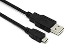 RNDS 3 Füße Lange Kabel Micro USB zu USB 2.0 Hohe Qualität Laden und Synchronisieren Kabel für Android Windows MP3 Kamera und mehr (3 Füße/1 Meter/schwarz) 4er Pack