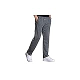 Wangchngqingmck Arbeitshose Männer, Männer Übergröße Sporthosen Gerade Jogging Männliche Trainingsanzug Bottoms Mann Jogginghosen Casual Sportswear-Hose (Color : Gray, Size : Medium)