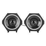 Sdesign Passive Bücherregal-Lautsprecher for Home Stereo-System-Paar,Heimkino-Lautsprecher for Notebook-Tablet-Computer-Laptop-Smartphone-Musik-Player Das Heimkino High L