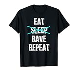 Rave Bass Techno DJ Disco Music Festival T-S