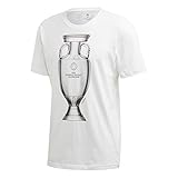 adidas Herren UEFA Emblem T-Shirt, White, XS