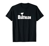 Lustiges Biathlon Motiv für Biathleten T-S