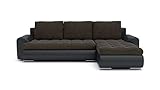 Sofini Ecksofa Tokio VI mit Schlaffunktion! Best Ecksofa! Eckcouch mit Bettkasten! (Cas 567+ Soft 11 Links)