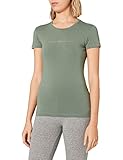 Emporio Armani Underwear Womens Basic Cotton T-Shirt, Laurel, XL