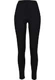 Urban Classics TB605 Damen Ladies Jersey Leggings, Gr. W28/L31 (Herstellergröße: M), Schwarz (black 7)