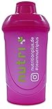 Lady-Shaker 500ml - Eiweiß-Shaker für Frauen - Super Pink - BPA-frei - ohne Weichmacher - für Fitness Bodybuilding Sport - N