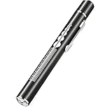 Stiftlicht Tragbare Dual-Lichtquelle -Stift-Taschenlampe wiederaufladbarer Penlight mit Pocket Clip Untersuchen S