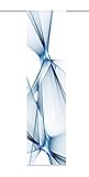 Home Fashion Franklin Schiebevorhang, Polyester, Blau, 245X60