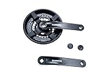 SHIMANO FC-TY301 Kurbelgarnitur Vierkant 6/7/8-fach 42/34/24 Zähne schwarz 2021 MTB