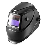 STAHLWERK ST-450R Automatik Schweißhelm vollautomatisch abdunkelnd mit einstellbaren Parametern inklusive 5 Ersatzscheiben, 7 Jahre Garantie auf F