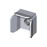 BAUER - Toranschlag (357.40) roh | Einlauf Schiebetor Torrahmen 40