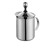 Cilio Cappuccino Creamer Classic 6T, Edelstahl, Silber, 800