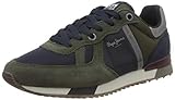 Pepe Jeans London Herren Tinker Zero Second Sneaker, 765KHAKI Green, 42 EU