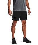 Under Armour Herren Project Rock Snap Shorts Trainingshose Schwarz/Grau XL