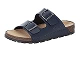 Rieker Herren 25690 Slipper, Blau, 43 EU