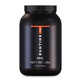 Runtime Meal - 15 Mahlzeiten, Pulver-Drink, vollwertiger Mahlzeitersatz-Shake für langanhaltende Sättigung, Energie, Konzentration und Leistungsfähigkeit, mit Vitaminen und Nährstoffen (Original)