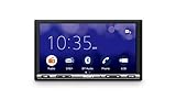 Sony 2 DIN XAV-3550ANT DAB+ Radio (WebLink 2.0, Bluetooth, 6.95' Touchscreen, kompatibel mit Android/iOS und allen Apps, Leistung: 4x 55 W)