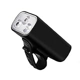 Fahrrad-Scheinwerfer-LED USB Wasserdicht Radfahren Frontseiten-Lampen mit Lade Line Black