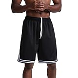 YINGXIONG Herren Sweatshorts Kurze Hose Jogginghose Sommer Baumwolle Sport Shorts Bermuda Shorts Knielänge Fitnesshose Laufshorts Tennishose Kurze Sommerhose mit Taschen und Tunnelzug