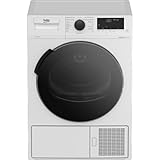 Beko DHC946GX Kondenstrockner mit Wärmepumpentechnologie/Edelstahltrommel/9 kg/A++/ Hygiene Trocknen & Hygiene Auffrischen Weiß