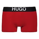 HUGO Herren Trunk Iconic Boxershorts, Dark Red602, M