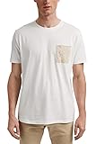 ESPRIT Herren 061EE2K312 T-Shirt, 110/OFF White, XL