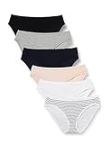 Amazon Essentials Cotton Stretch Panty Unterwäsche im Bikini-Stil, Klassisch sortiert, M