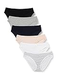 Amazon Essentials Cotton Stretch Panty Unterwäsche im Bikini-Stil, Klassisch sortiert, M