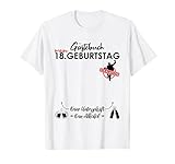 Herren 18. Geburtstag Männer Junge Party Eskalation Gästebuch T-S