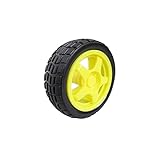 Lixiaonmkop TT Motor Auto Roboter Getriebemotor für DIY Kit Räder Auto Chassis Motor Roboter Fernbedienung Auto DC Getriebe Motor (Voltage(V) : Wheel)