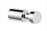 Emco System 2 Handtuchhaken, chrom, Handtuchhalter, zur Wandmontage, Badhaken, Gäste-WC, Länge 45 mm - 357500101