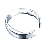 CloverGorge Anti Schnarchring Magnetfeldtherapie Akupressur Behandlung gegen Schnarchen Gerät Schnarchstopper Fingerring E