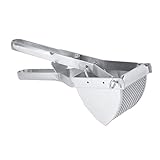 Kartoffelreisser, Edelstahl Kartoffelstampfer Manueller Kartoffelsmasher Reiskocher Küchenwerkzeug für Kartoffel Tomate Karotte Bohnen Gemüse Ob