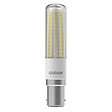 OSRAM 4060000000000 4058075272026 LED EEK A++ (A++ -E) B15D Roehrenform 6.3W Warmweiß (Ø x L) 18mm x 90mm 1St, 6.3 W, 230 V, 1 Stück (1er Pack)