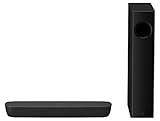 Panasonic SC-HTB254EGK 2.1 Soundbar System mit Subwoofer (Bluetooth, Dolby Soundbar, Multiroom Audio, HDMI ARC, 120 Watt RMS) schw