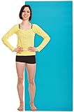 MAXEEZ® Jogamatte türkis | extra breit für mehr Sicherheit | Umweltfreundliche TPE Sportmatte Fitnessmatte rutschfest, Yog