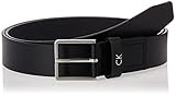 Calvin Klein Herren FORMAL Belt 3.5CM Gürtel, Schwarz (Black 001), 674 (Herstellergröße: 90)