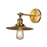 TWTCC Wand sconce Retro einstellbare Wandlampe Edison E27 Einfachheit halle Wandlaterne Indoor Wandlampen Light Fixture Wandhalterung Lichtvorrichtung Korrosion und Rustbeständigkeit Stabilität E