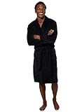 JP 1880 Herren große Größen bis 7XL, Bademantel, Morgenmantel, extra weich, Gürtel & großen Taschen, Schalkragen, dunkel Marine 8XL 701445 76-8XL