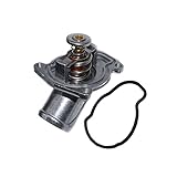 Decorel Neue Motorkühlmittel-Thermostat mit Dichtung für Astra G H Corsa C D MERIVA 1.0 1.2 1.4 für Opel Corsa B C D TIGR