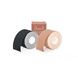 skns, Busen Tape, Boob Tape, Body Tape, Push-UP, Lifting Tape, Band für Jede BRUSTGRÖßE, Körpchengröße A-G Kim K´s Secret (Nude)