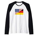 Schüleraustausch USA DEUTSCHLAND Freundschaft Flagge Rag