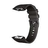 Varadyle Silikon Uhren Armband für Galaxy Gear Fit2 Uhrenarmband für Gear Fit 2 SM-R360-Schw