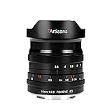 7Artisans 10mm F2.8 Fisheye-Objektiv Vollformat kompatibel mit EOS-RF-Mount-Kameras EOS R RP R5 R6. (EOS-RF Mount Black)