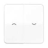 Jung CD595PBFWW Wippe für Jalousie-Schalter/-T